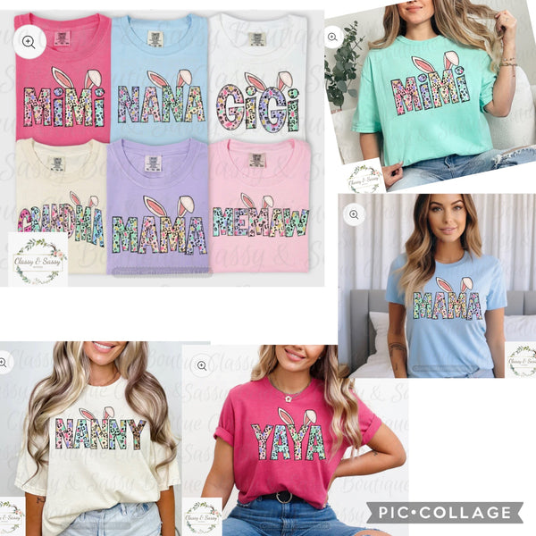Personalized Bunny Ear Tee