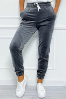 Wide Waistband Cropped Joggers