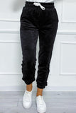Wide Waistband Cropped Joggers