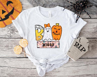 BOO personalized tees